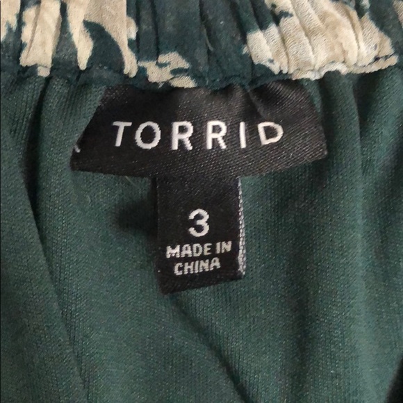 Torrid - Floral Strapless Dress - Size 3X - Picture 6 of 7